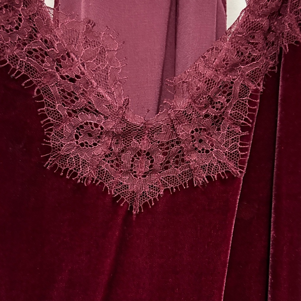 Cami NYC Rich Velvet Camisole with Lace